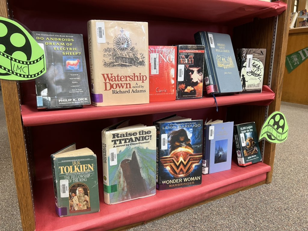 LafayetteLMC's tweet image. Read any good movies lately?

Check out the #ReadBox