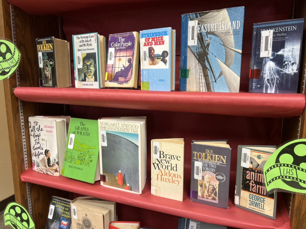 LafayetteLMC's tweet image. Read any good movies lately?

Check out the #ReadBox