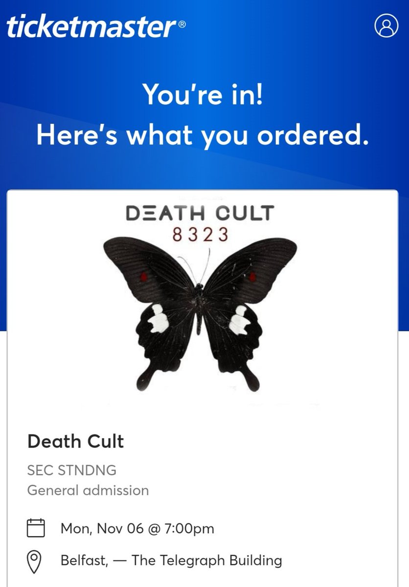 KyronArmstrong's tweet photo. See ya there 🤟
@officialcult
#DeathCult 8323
#thetelegraphbuilding
#Belfast #LiveGig https://t.co/sm8dfH3WOF