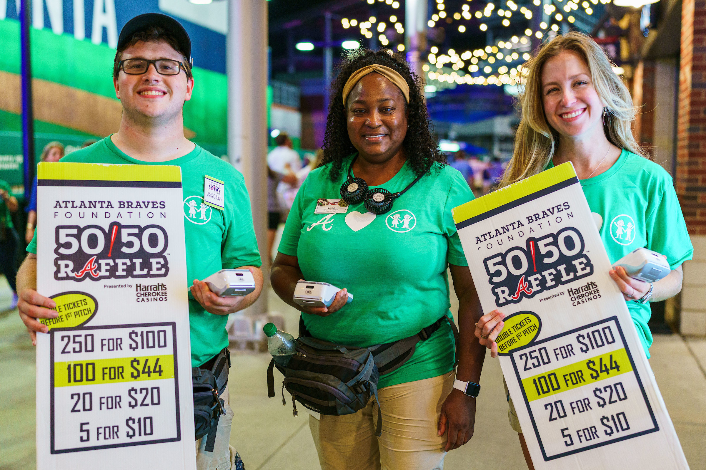 Atlanta Braves Foundation on X: The 50/50 Raffle rolling jackpot is almost  $30,000 with two days still left to enter! Purchase your raffle tickets  while in @TruistPark or @BatteryATL from any raffle