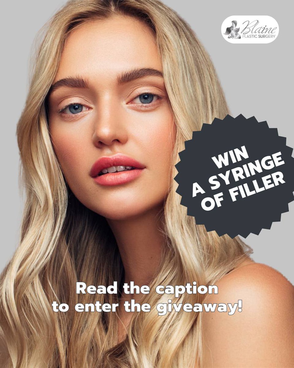 Don't forget to participate in our Summer Giveaway! Get a syringe of filler for all areas for FREE at Blaine Plastic Surgery &amp; achieve a refreshed look! Follow our page @blaineplasticsurgeryny on IG Tag your friends under the same pinned post at @blaineplasticsurgeryny Good luck!