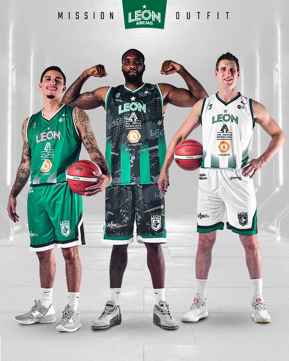 abejasdeleon's tweet photo. 🎽 𝓛𝓪 𝓷𝓾𝓮𝓿𝓪 𝓹𝓲𝓮𝓵 𝓭𝓮𝓵 𝓬𝓪𝓶𝓹𝓮𝓸́𝓷 🐝

Presentamos nuestros uniformes para la #Temporada2023 de la @LNBPoficial 🦁

Los colores que nos han acompañado a hacer historia, ahora con la misión de obtener el #BeeCampeonato 🔥💚🏆 https://t.co/UrtdLJGPFl