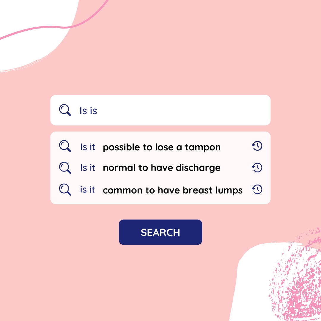 Let's be honest, who HASN'T Googled questions like this?!

Google is great for initial research, but remember to always confirm with a medical professional 👩🏻‍⚕️
#knowledgeispower #healthquestions #womenshealth
#healthyliving #wellness #wellbeing #medicine