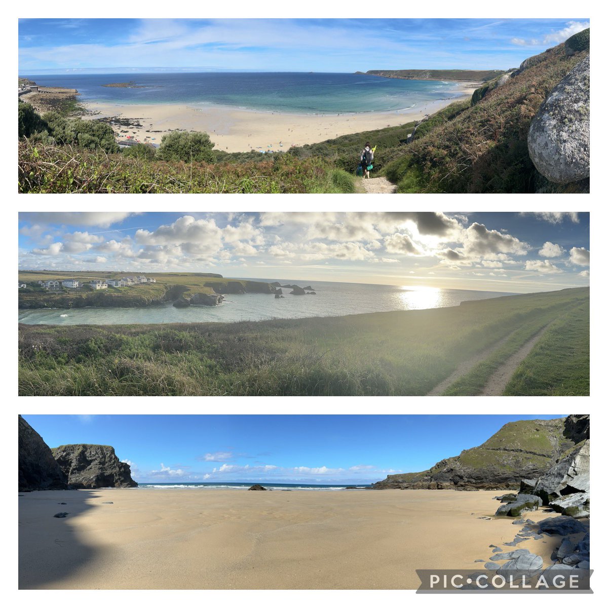 hjb0579's tweet photo. Amazing few days in beautiful Cornwall! My happy place! 😍😍

#SennenCove #Porthcothan #Bedruthan. https://t.co/V0B2J4caD6