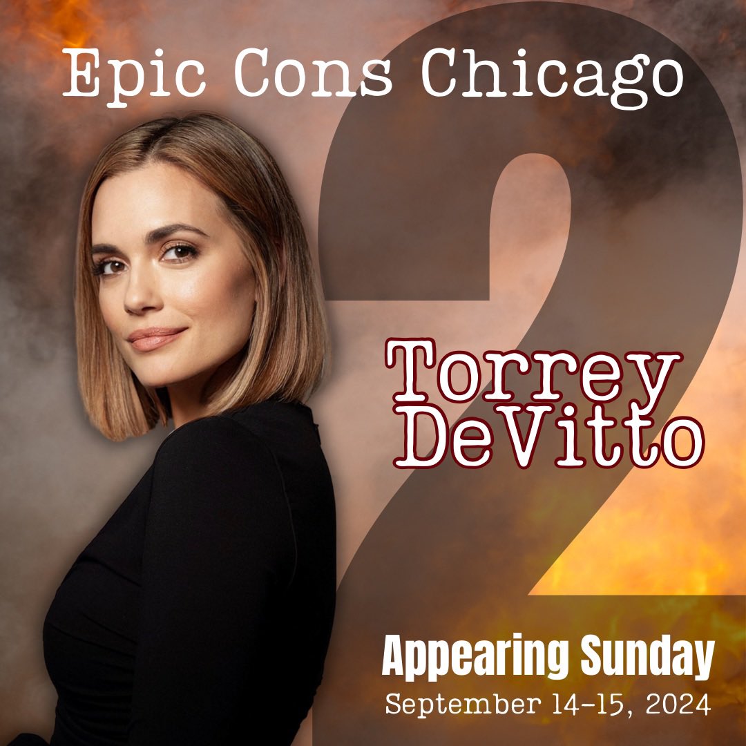 Our first #ECC2 just dropped and we are so excited to welcome @TorreyDeVitto! Torrey’s items are available now on epiccons.com.