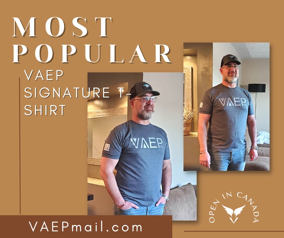 Your next favourite shirt.
Find it here: bit.ly/VAEPSignaturet…