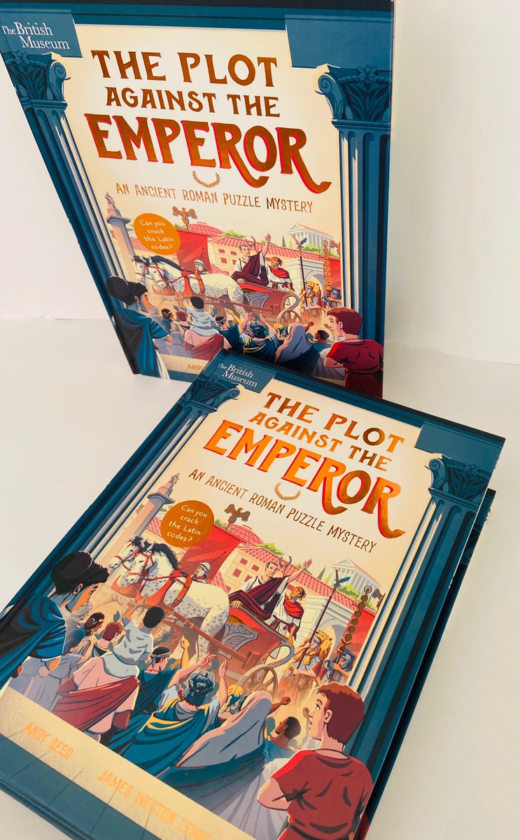 We love being asked for #recommendations by schools. How about books for learning, #nonfiction #Romans? To win 1 of 5 (hardback) copies of this treasure:- #Retweet #Follow Entries close at midnight, Friday August 18th @andyseedauthor #JamesWestonLewis @NosyCrow