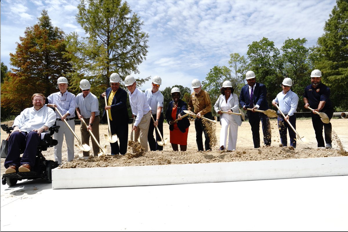 LAHousingCorp's tweet photo. Another groundbreaking for #TeamLHC and partners, as we celebrate The Reserve at Joor Place.  With an investment of nearly $80M from LHC, this development will feature 360 affordable housing units in North Baton Rouge. For more information, visit: https://t.co/qIZ4BEoyT3 https://t.co/JwCifysFoR