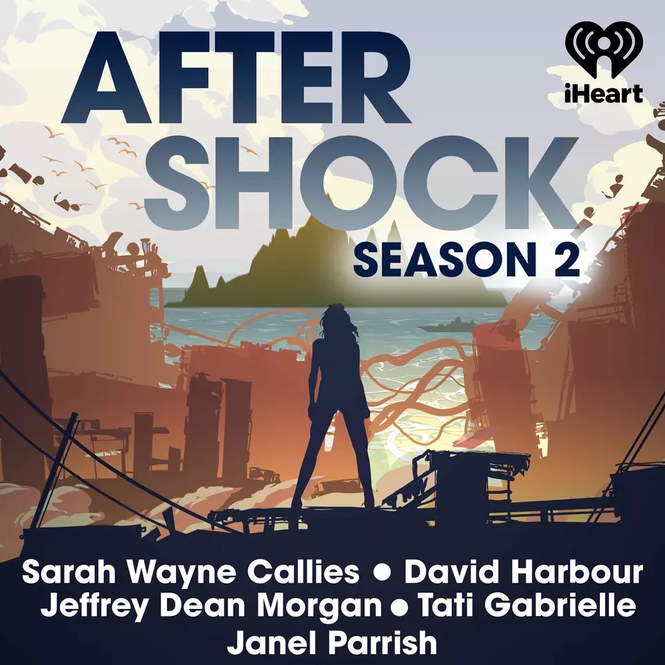 Aftershock is the audio thriller you have been waiting for. Don't miss it our a binge the first few episodes today! link.podtrac.com/ug45zgmz @SarahWCallies @DavidKHarbour @JDMorgan @TatsBGats @JanelParrish