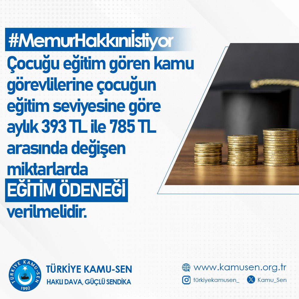 #MemurHakkınıİstiyor