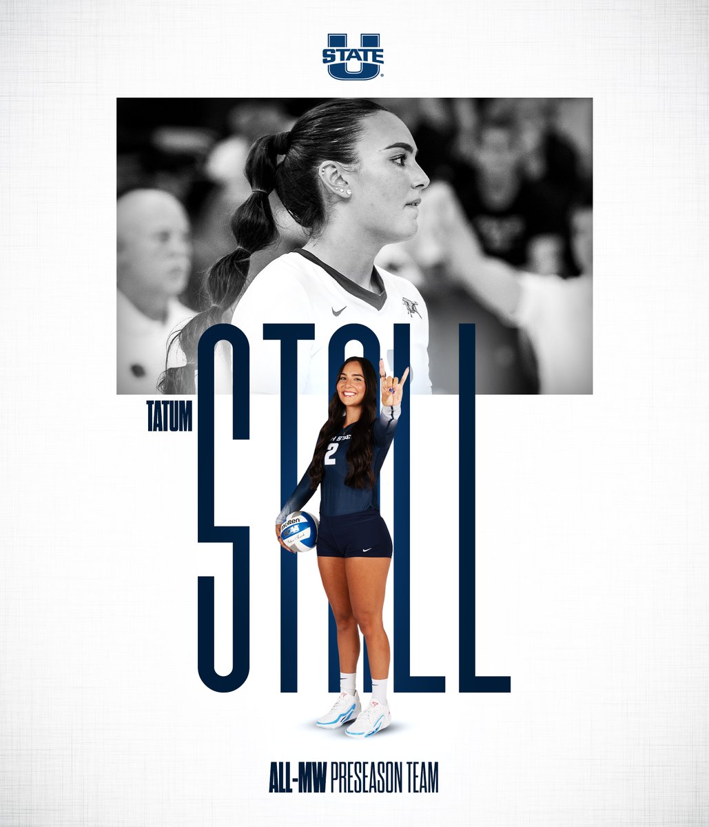USU Volleyball (@usuvolleyball) on Twitter photo Congrats to <a href="/tstall5/">tatum stall</a> on being named to the All-Mountain West Preseason Team.
โก๏ธ bit.ly/3qCOUr5
#AggiesAllTheWay Congrats to <a href="/tstall5/">tatum stall</a> on being named to the All-Mountain West Preseason Team.
โก๏ธ bit.ly/3qCOUr5
#AggiesAllTheWay