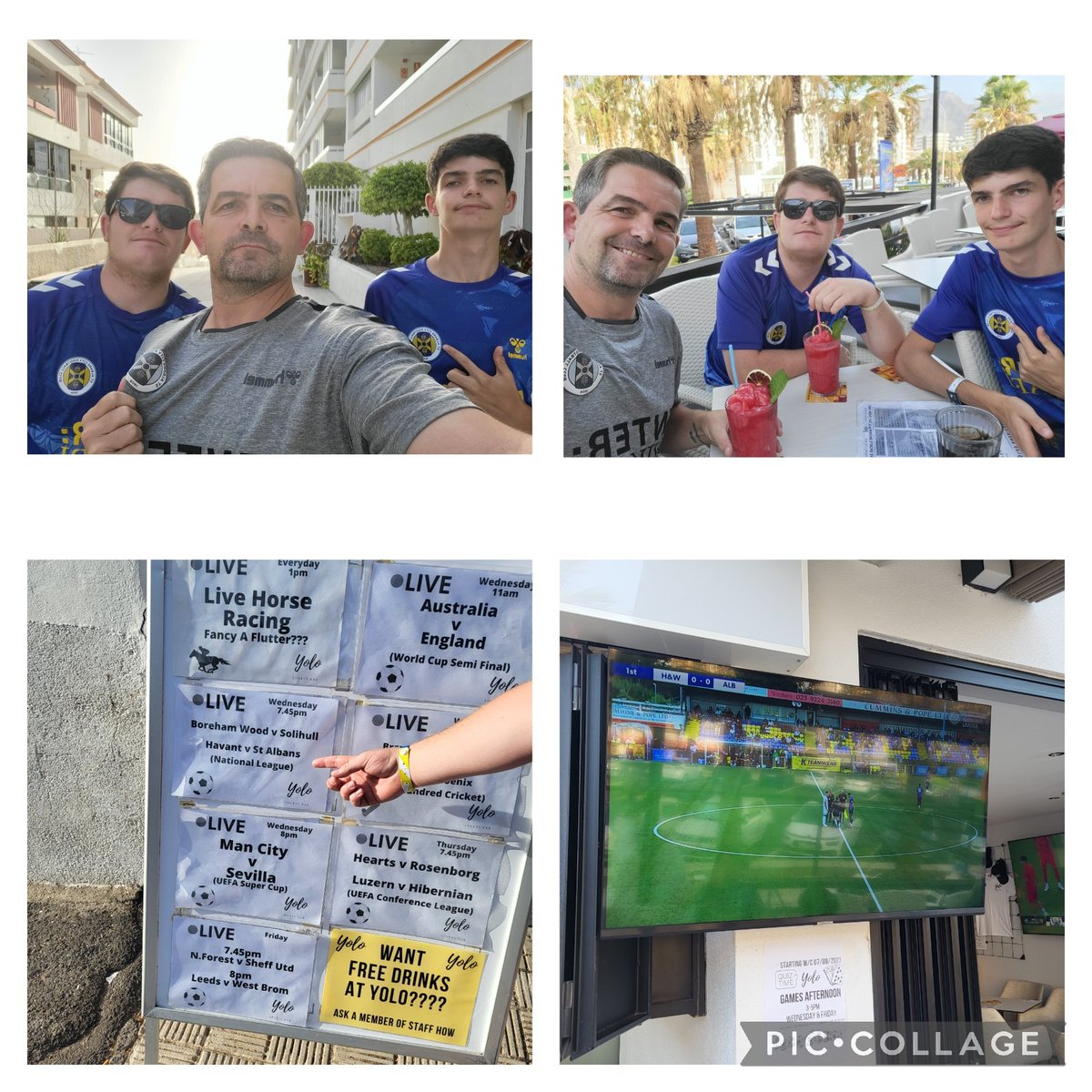 brew1977's tweet photo. COYS from Playa de las Americas!! @stalbanscityfc https://t.co/CzMYUR7jvr