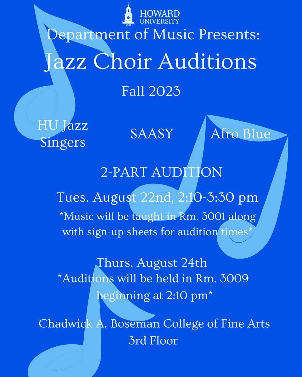 ‼️CALLING ALL HOWARD STUDENTS‼️ We’d love for you to be apart! #HU24 #HU25 #HU26 #HU27