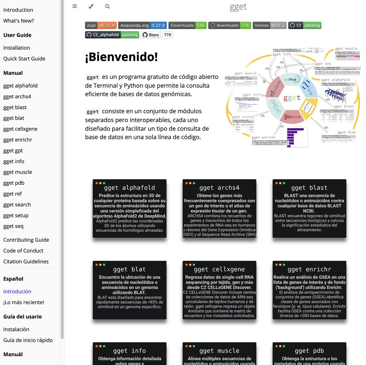 Thanks to @ChiHoangCaltech and @AviMaayan, gget enrichr finally allows the specification of a background gene list! 🧬🧬🧬 P.S. Check out our renewed website! ¡Ahora también en español! pachterlab.github.io/gget/