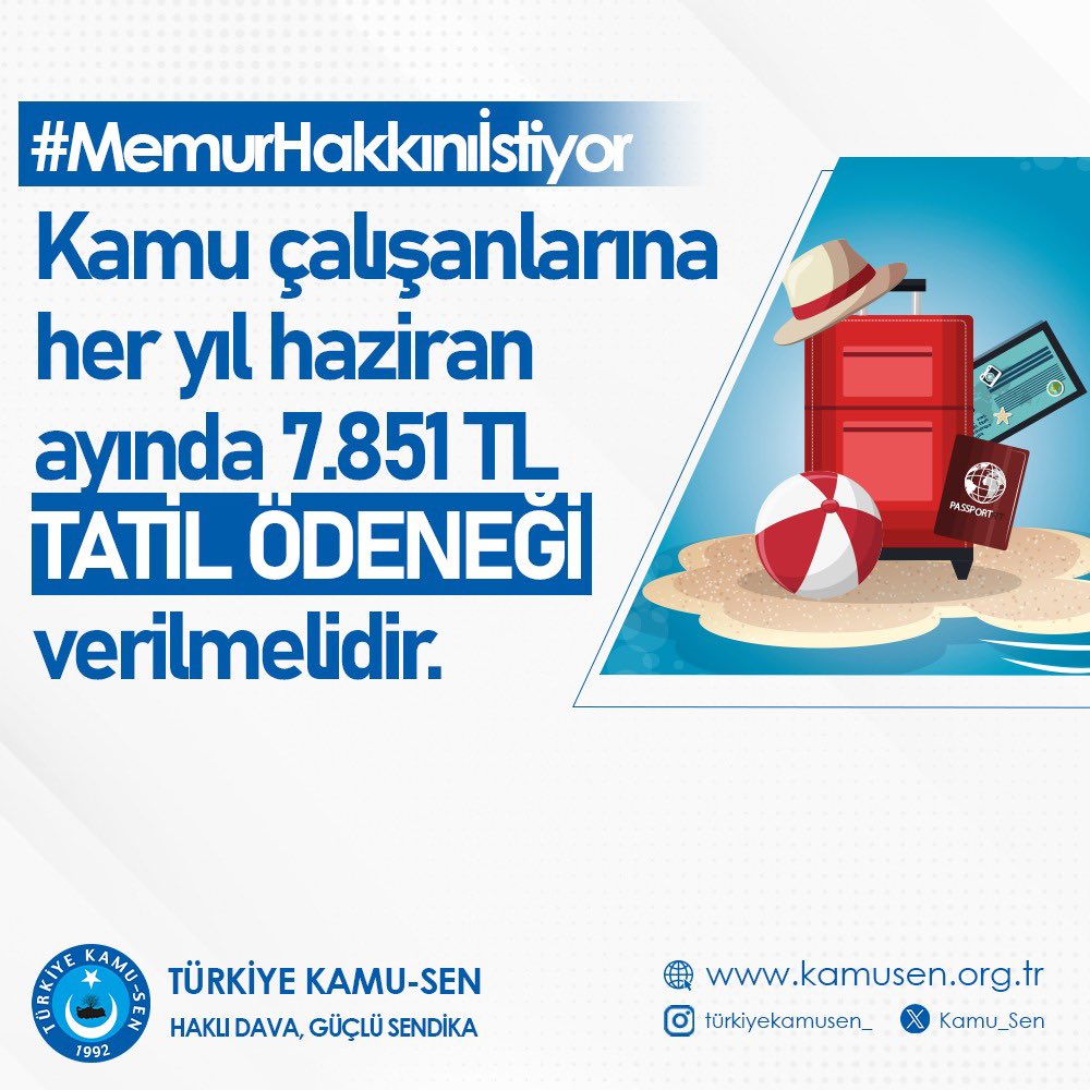 #MemurHakkınıİstiyor