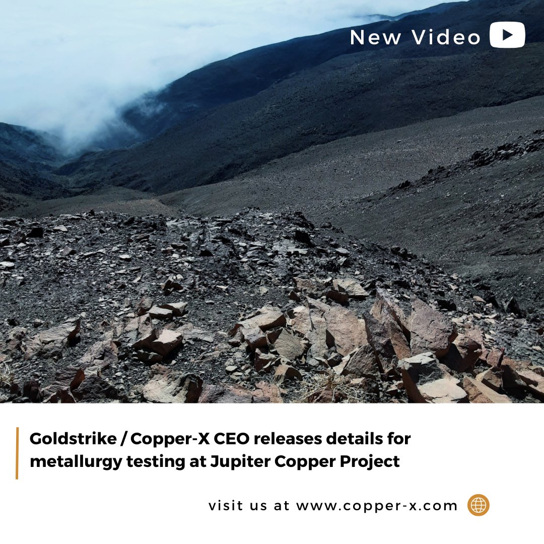 canadaonemining's tweet photo. The company has entered into an agreement for metallurgical testing of materials at the Jupiter Copper Project.
🌟Watch the video here:
https://t.co/RMu5ZKOgco
#criticalminerals #newsrelease #investing #juniorexplorer #stockmarket #TSX #chile #cleancopper #CONEv https://t.co/5guOzLYfjW