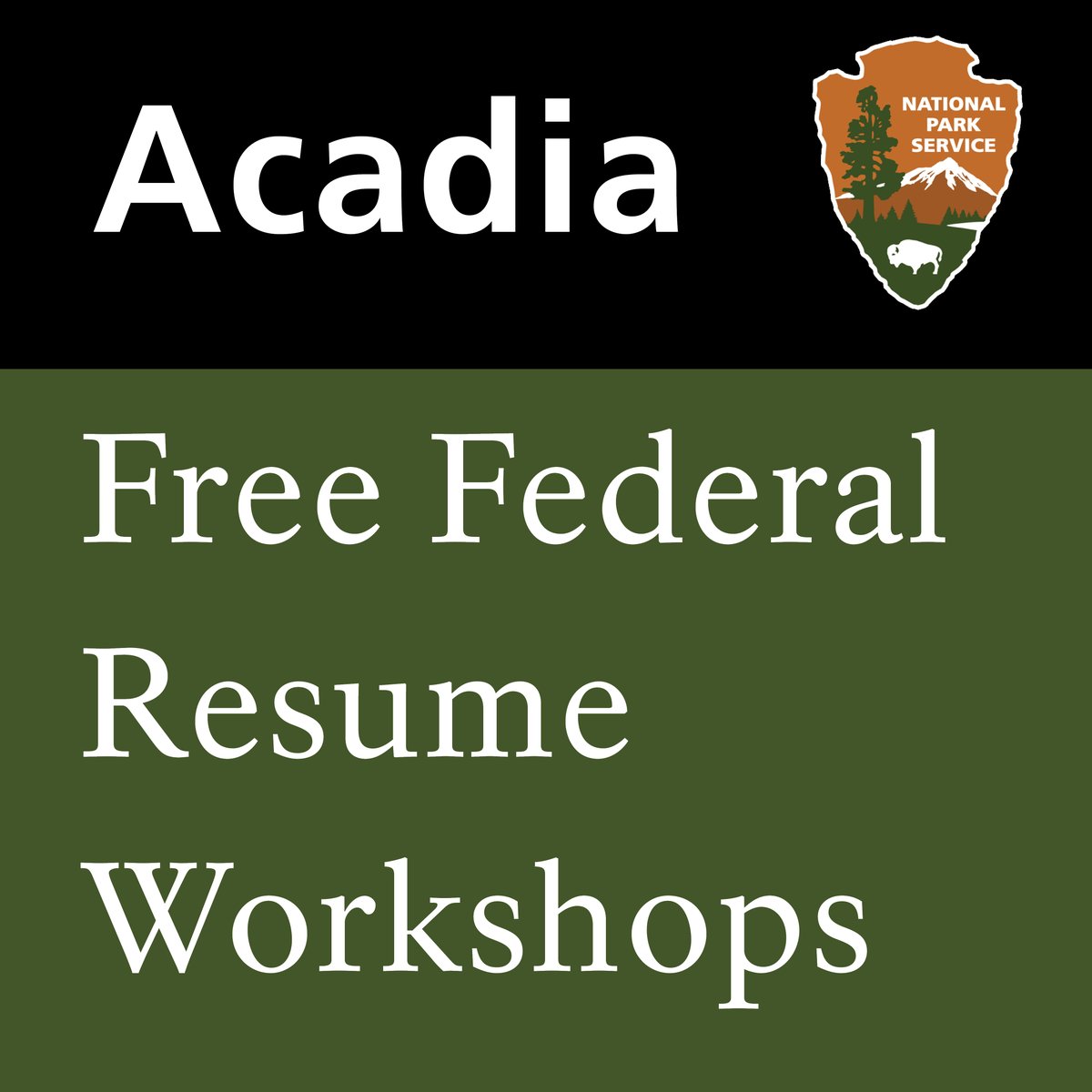 In partnership with Mount Desert Island Adult Education and Ellsworth Adult and Community Education, Acadia National Park will host seven Federal Resume Workshops this summer and fall. Read more in a press release at go.nps.gov/AcadiaNews (NPS Photo by Nate Parkinson)