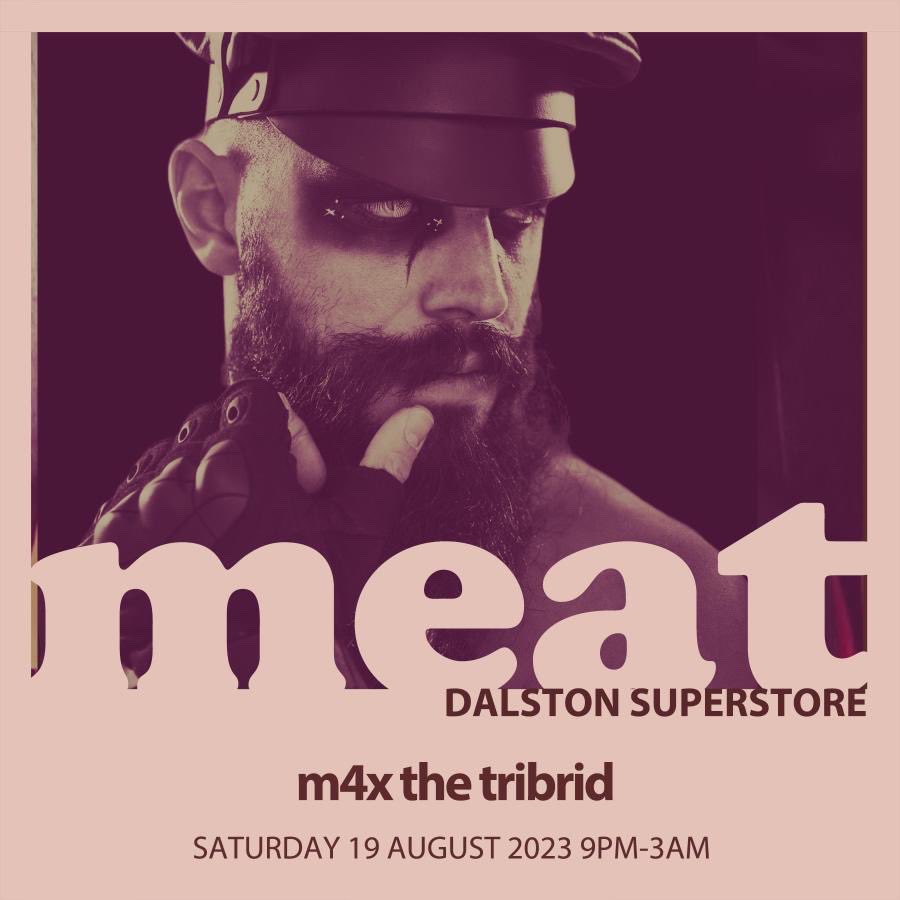 Saturday is a day of celebration!

Join me during the DAY for Uk Black Pride at Queen Elizabeth Olympic park from 12pm! 

And during NIGHT come dance w me and <a href="/meatzine/">meatzine</a> at <a href="/dsuperstore/">Dalston Superstore</a> from 9pm-3am!