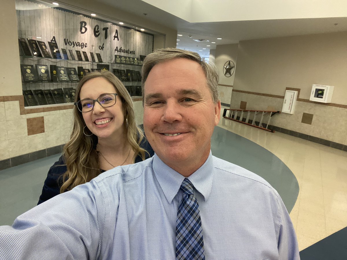 I visited Aubrey MS on our first day of school. Kids are excited and everything is great!  Thank you Dr. Baker and staff for all the hard work to have a successful beginning! #Aubreyproud #Inspiringhope @AMS_Chaps