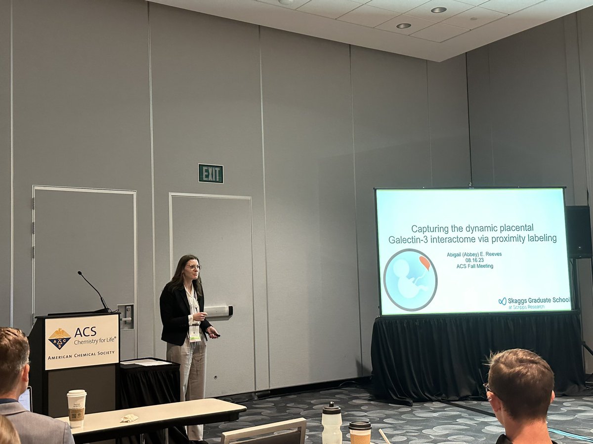 Abbey Reeves (@abbey_e_reeves) on Twitter photo Great morning sharing my thesis work on the placental glycolandscape! Would like to especially highlight my funding to come to this conference from <a href="/ScrippsGradPrgm/">Scripps Research Graduate Program</a> as an inaugural recipient of the Scripps Supporting Women in Science Fund! #WomenInSTEM Great morning sharing my thesis work on the placental glycolandscape! Would like to especially highlight my funding to come to this conference from <a href="/ScrippsGradPrgm/">Scripps Research Graduate Program</a> as an inaugural recipient of the Scripps Supporting Women in Science Fund! #WomenInSTEM