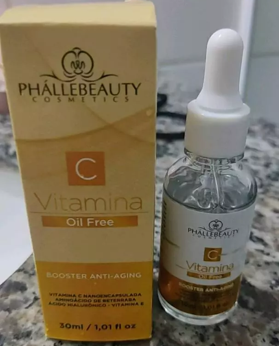 Sérum Vitamina C Oil Free Booster Anti Aging Phallebeauty