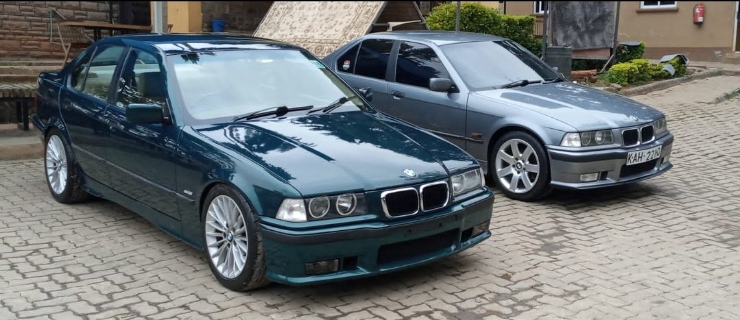 <a href="/BMW/">BMW</a> Mine (R) and my friend Jeremy's (L) are two of the cleanest E36s in Nairobi, Kenya. 🇰🇪 

Do give us a shout!