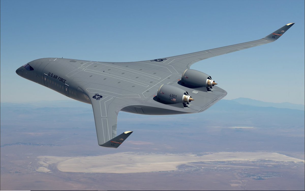 usairforce's tweet image. Breaking news! The @usairforce selected JetZero to build &amp;amp; test a full-scale Blended Wing Body prototype aircraft that could inform future platform development &amp;amp; improvements in efficiency, range &amp;amp; capacity. @AFEnergy @ASAF_IE

af.mil/News/Article-D…