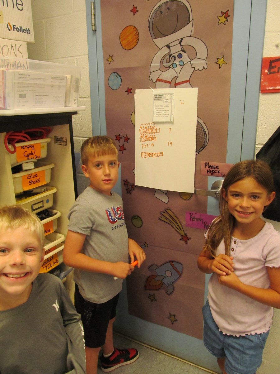 BethHalterman's tweet photo. Vertical Math teams in actions today! Listening, processing, reflecting, writing, and sharing out with the team about our Puppy/Bone 🦮🦴 question. Way to be brave THINKERS! #RESBelieves #RESLearnLeadSucceed https://t.co/RJJZ8e8TI3
