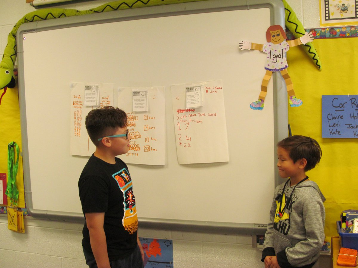 BethHalterman's tweet photo. Vertical Math teams in actions today! Listening, processing, reflecting, writing, and sharing out with the team about our Puppy/Bone 🦮🦴 question. Way to be brave THINKERS! #RESBelieves #RESLearnLeadSucceed https://t.co/RJJZ8e8TI3