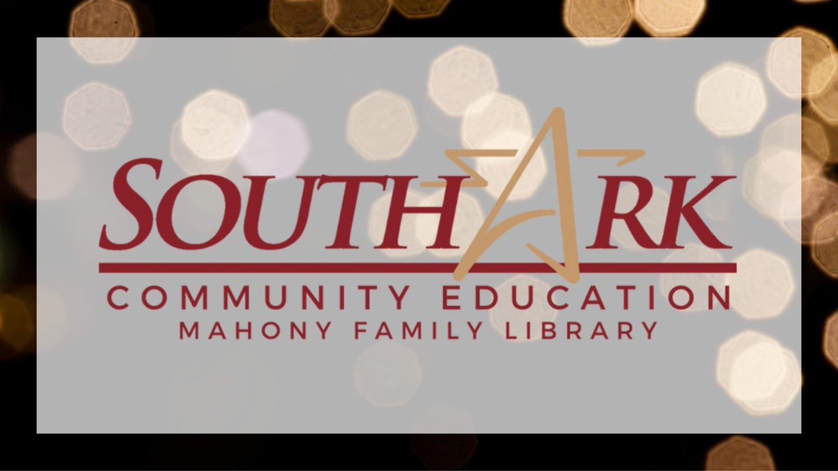SouthArkLibrary's tweet photo. We are incredibly honored and excited to announce that the Mahony Family Library is now the home of Community Education at SouthArk! @ArLALibrary https://t.co/GOolQZkzVH