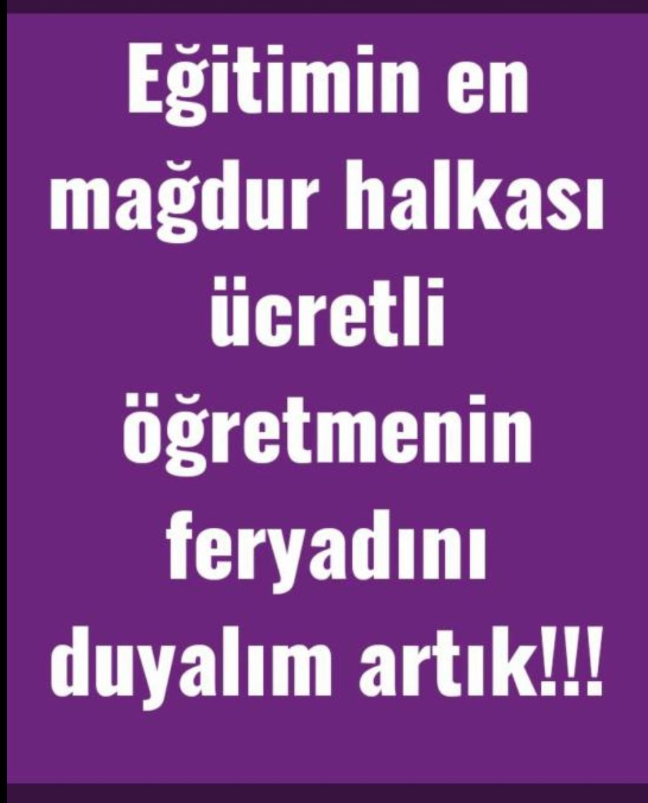 #ÜcretliÖğretmen