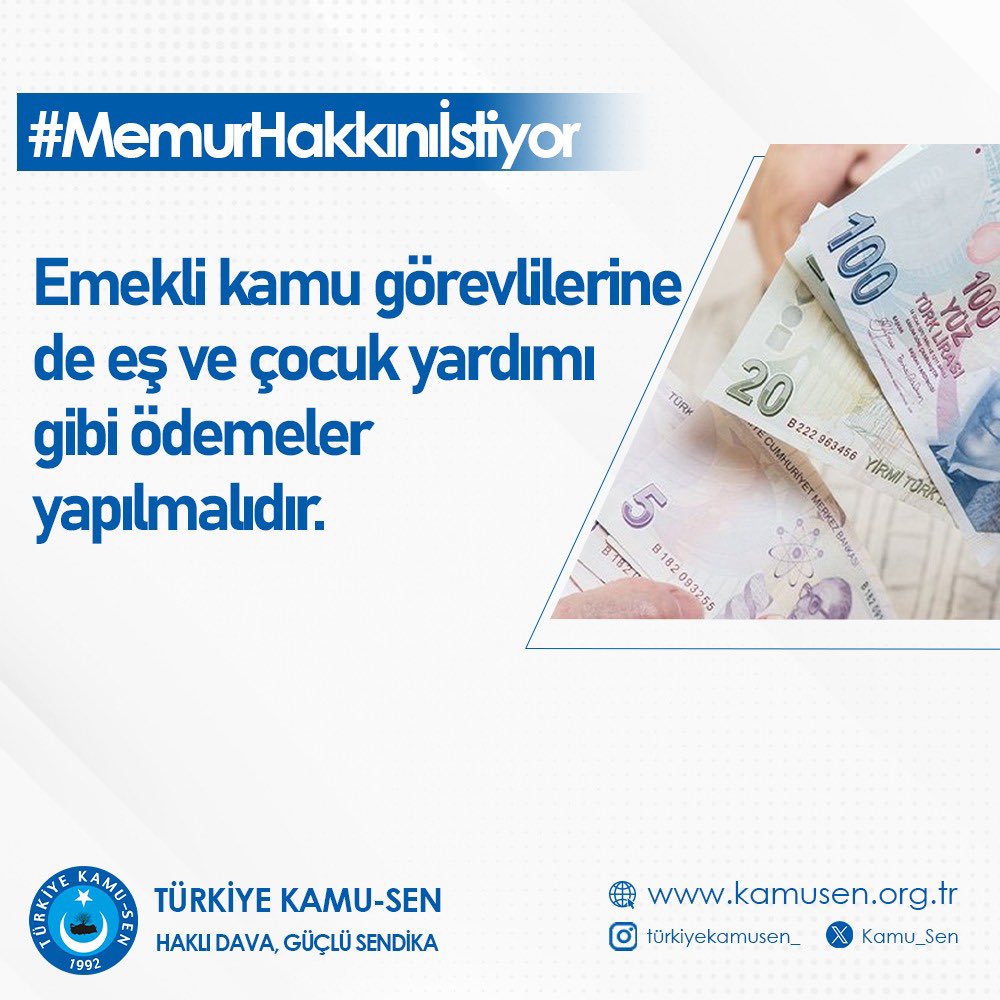 #MemurHakkınıİstiyor