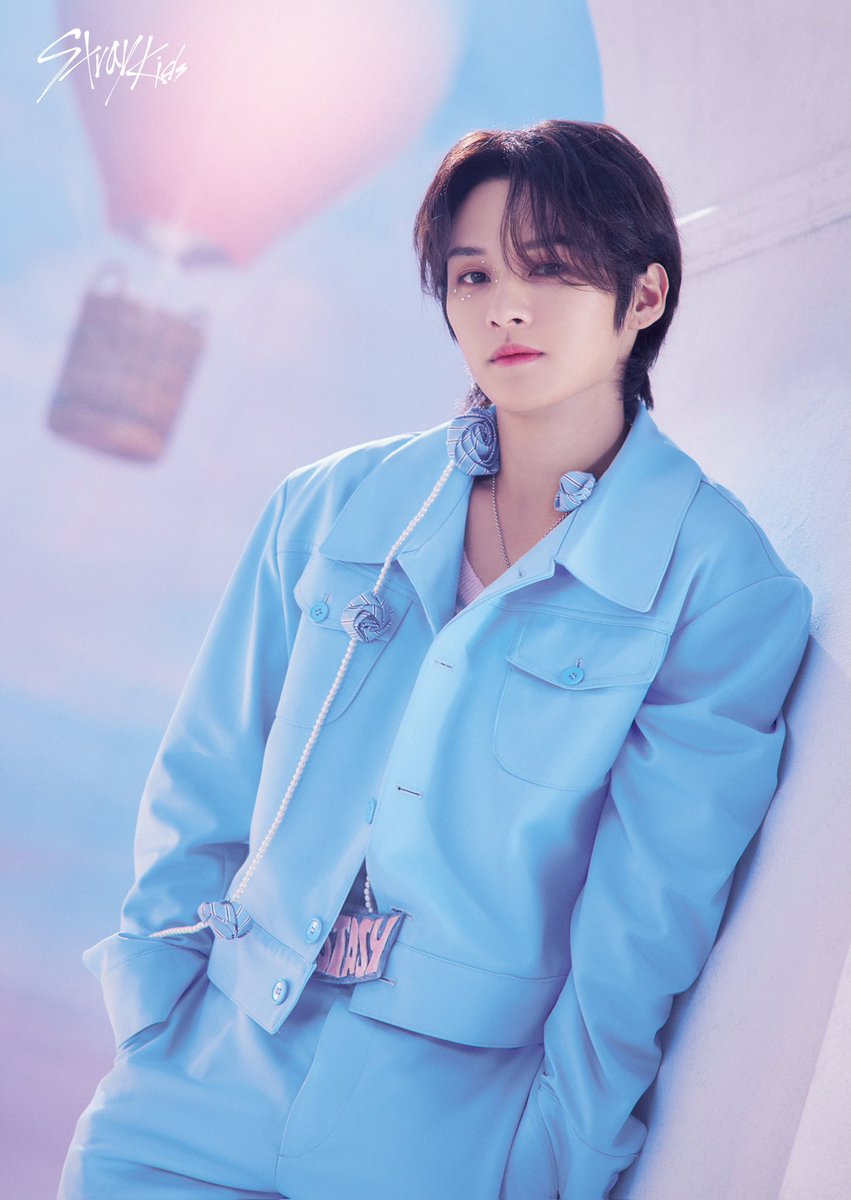 Experience the tranquil charm of my soft blue attire as we embark on our Dome Tour! This enchanting ensemble complements the mystical ambiance of our concert flawlessly. Each garment is meticulously crafted to evoke a sensation of floating on ethereal clouds.