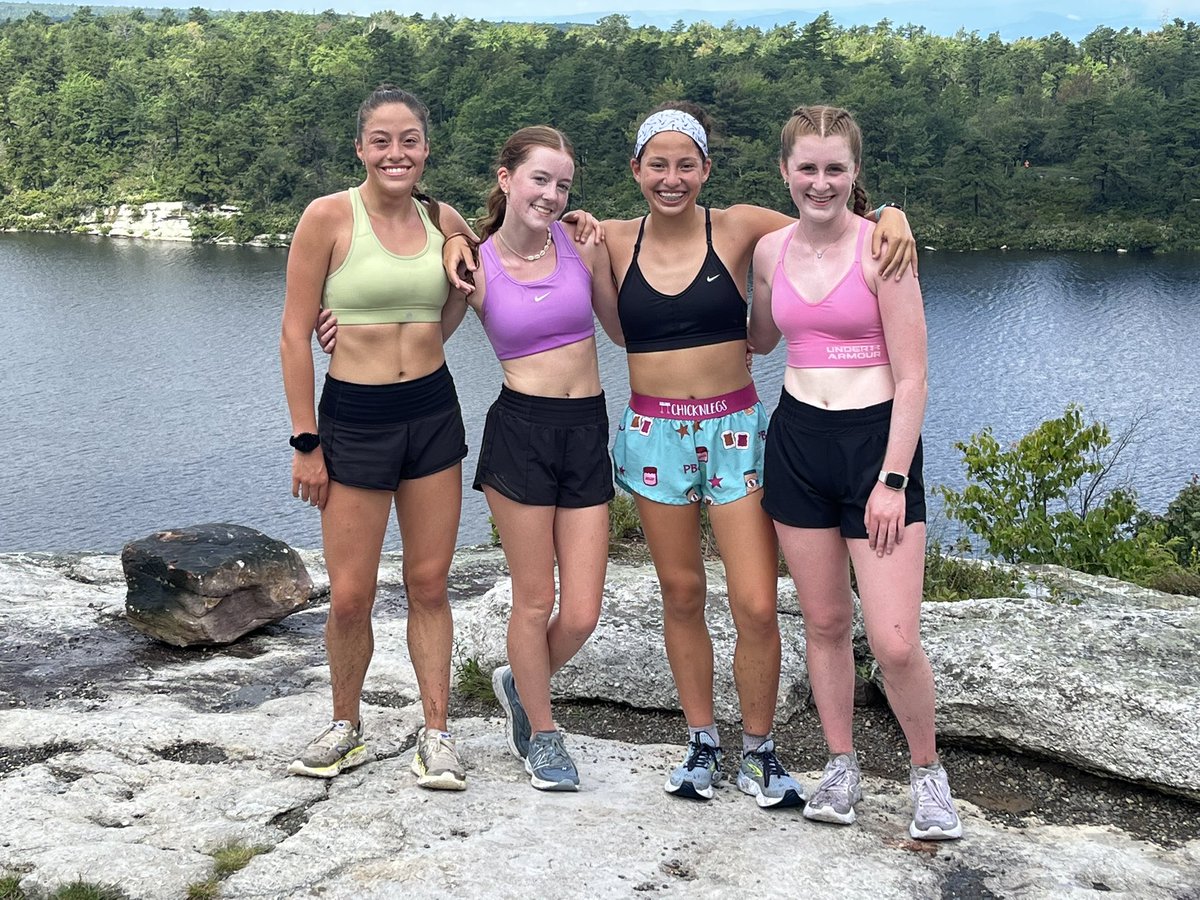 VictoryXCcamp's tweet image. A couple of hills and a long run. Hard to beat the views up at Minnewaska

Our sport has better views than yours. 

Great start to the pre season from the girls and guys at Victory XC Camp