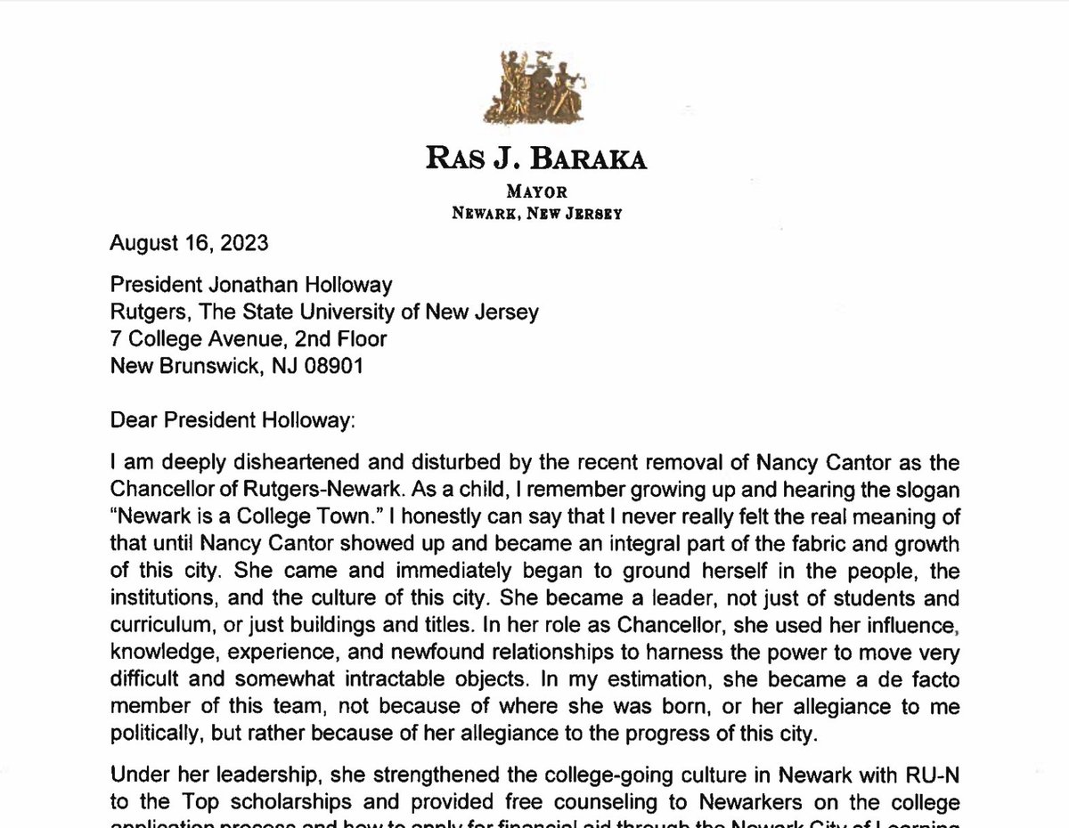 what on earth is happening at <a href="/RutgersU/">Rutgers University</a> &amp; why is anti-union president Jonathan Holloway apparently removing our chancellor at Rutgers-Newark?????!?!