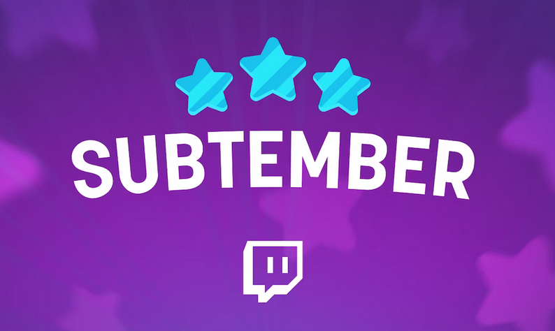 zachbussey's tweet photo. Twitch Subtember Deals: 

25% off 1-month Self Paid Subs.
25% off 3-month Self Paid Subs.
30% off 6-month Self Paid Subs.

September 26th to October 1 - 25% off all Gift Subs.

#TwitchNews #TOSgg https://t.co/DYAwMI3ZBe