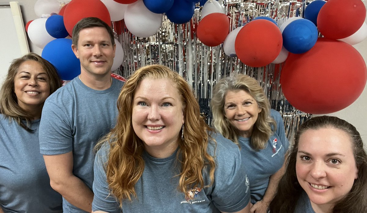 Happy First Day of School from the Specials Team!!! <a href="/RESRocketsKaty/">Rhoads Elementary School</a> 🚀🚀🚀🚀#inspiringexcellence