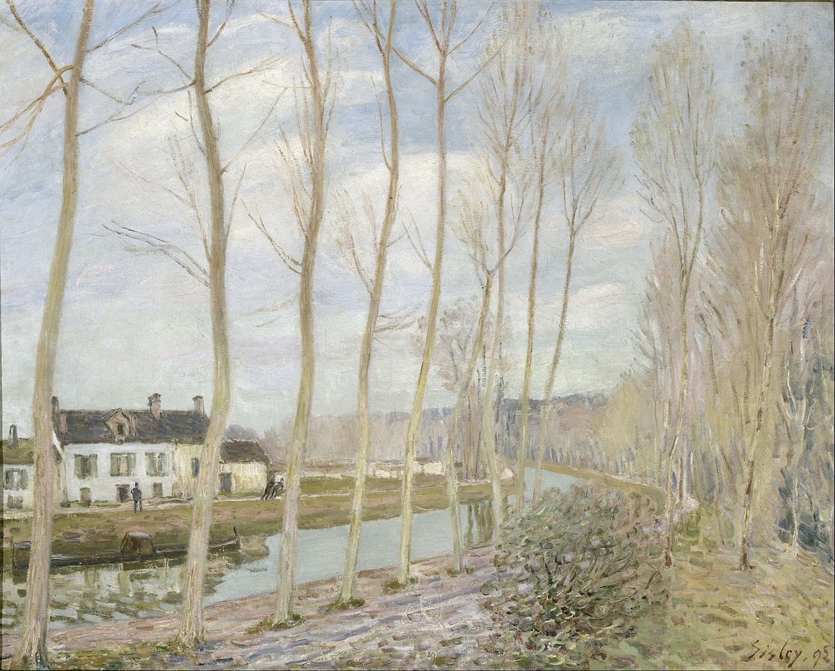 allontanarsio's tweet image. Alfred Sisley's landscapes