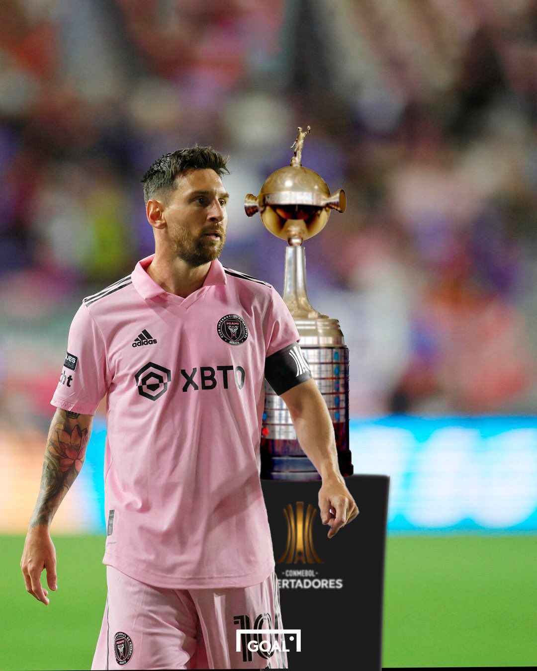 Lionel Messi's Inter Miami invited to Copa Libertadores