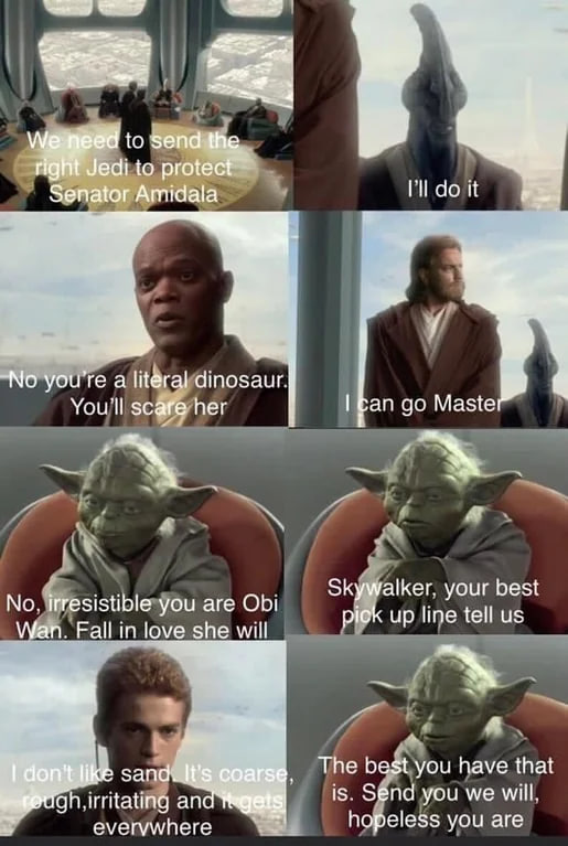 rPrequelMemes's tweet photo. Protect Senator Amidala https://t.co/5UqwPKSGO7 https://t.co/66TaMAD6jO