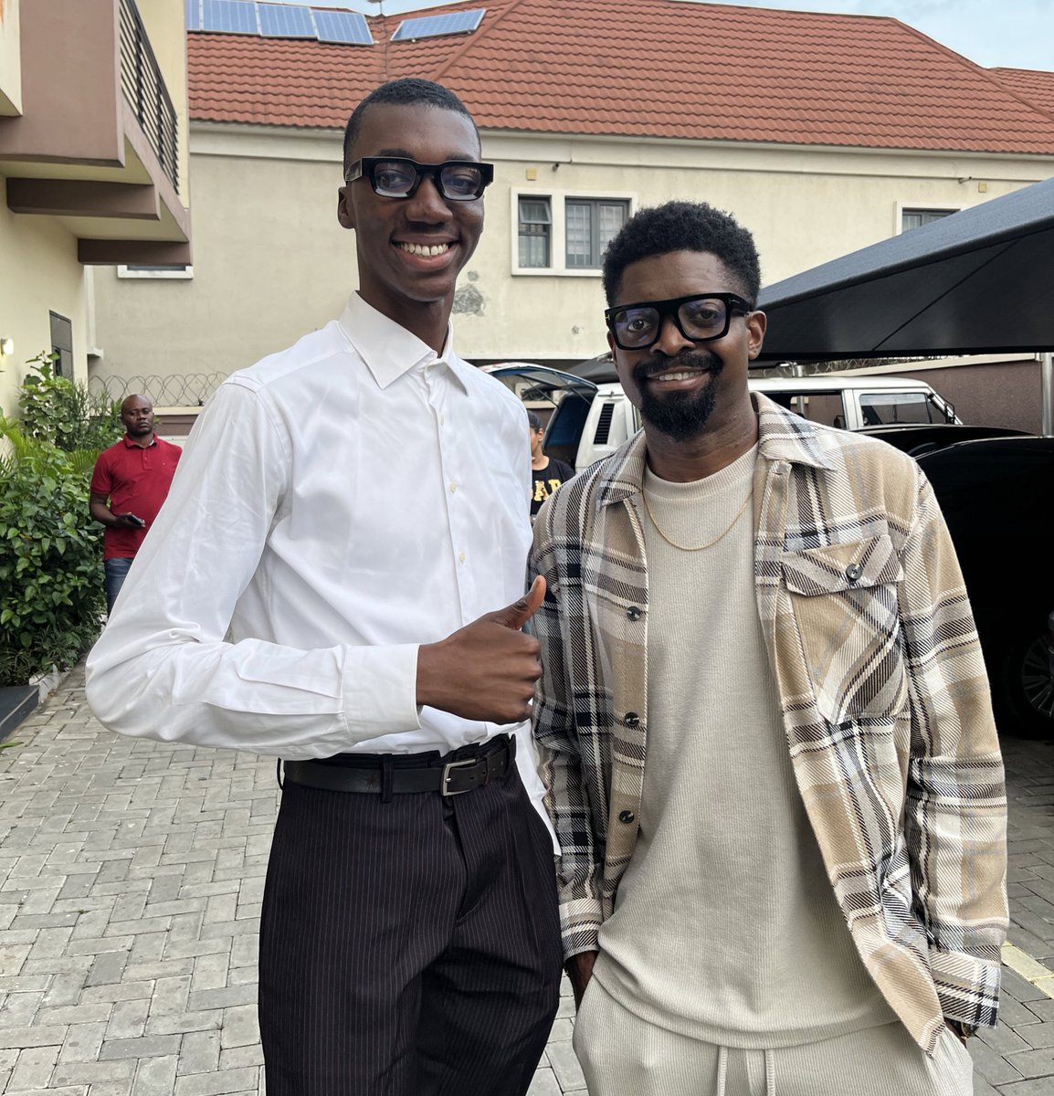 The boy and the legend!🏆 expect🔥 <a href="/basket_mouth/">Basket Mouth</a>