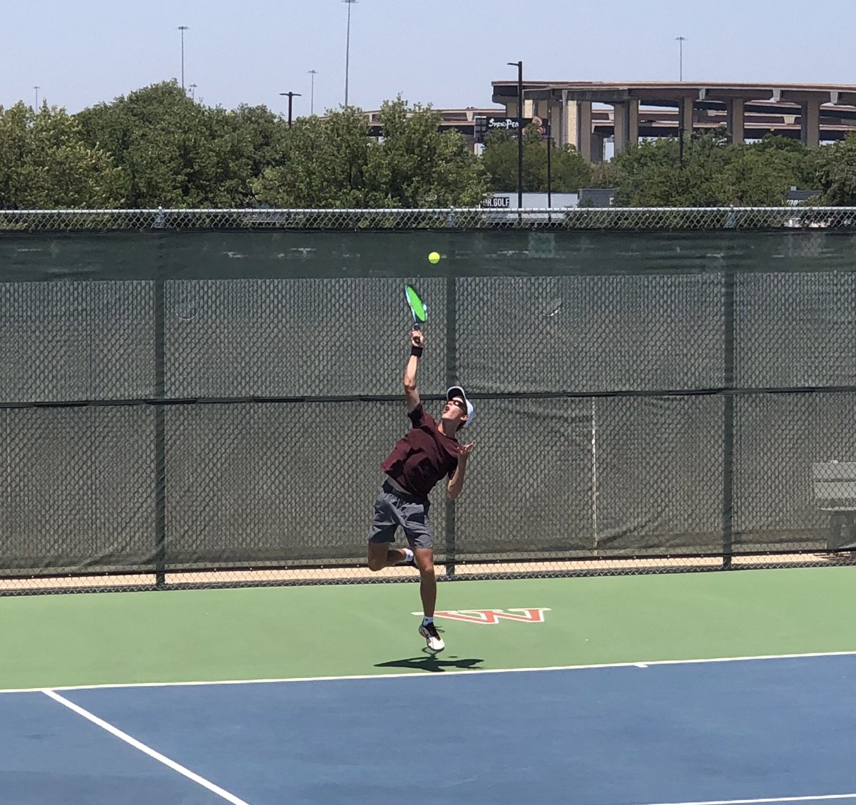 So incredibly proud of this kid! He didn’t start tennis until the end of middle school, but he spent this summer at camps and tournaments, earning a spot on his #1 ranked high school team. 🎾