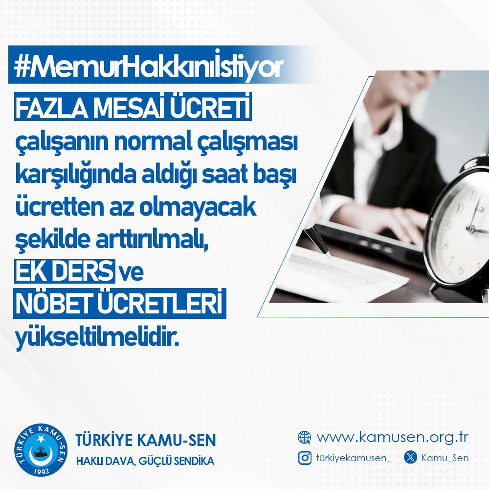 #MemurHakkınıİstiyor