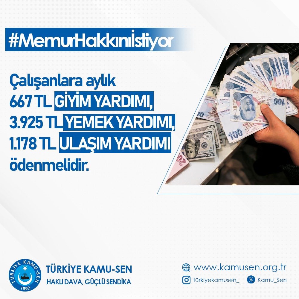 #MemurHakkınıİstiyor