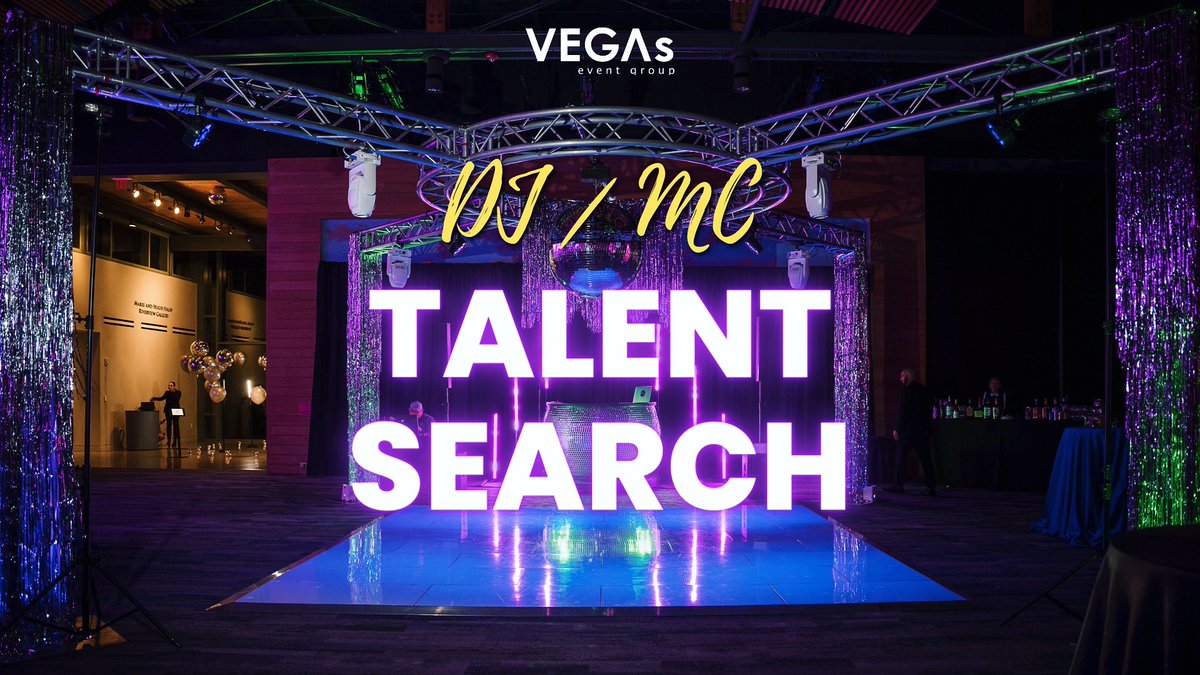 vegaseventgroup's tweet photo. Were growing our DJ/MC crew for Fall '23 to '24! Think you’ve got what it takes to own the crowd? Hit the link to  enter!
https://t.co/P1MUC8uNsx

#dj #sanantonio #sanantoniodj #texasdj #austintexas #austindj #djing #talentsearch #mc #professionaldj #djskills #entertainer #talent https://t.co/zRzS84trzz