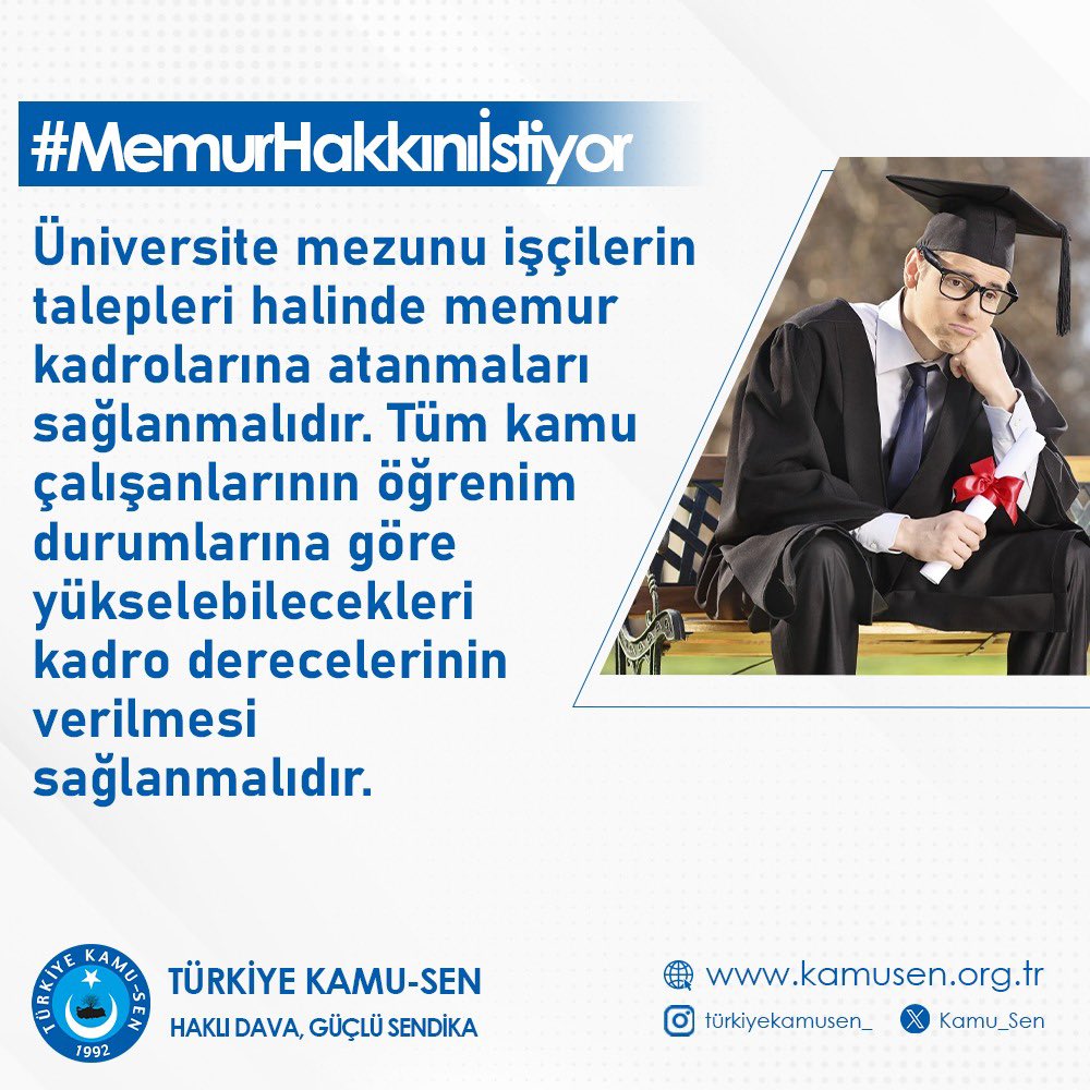 #MemurHakkınıİstiyor