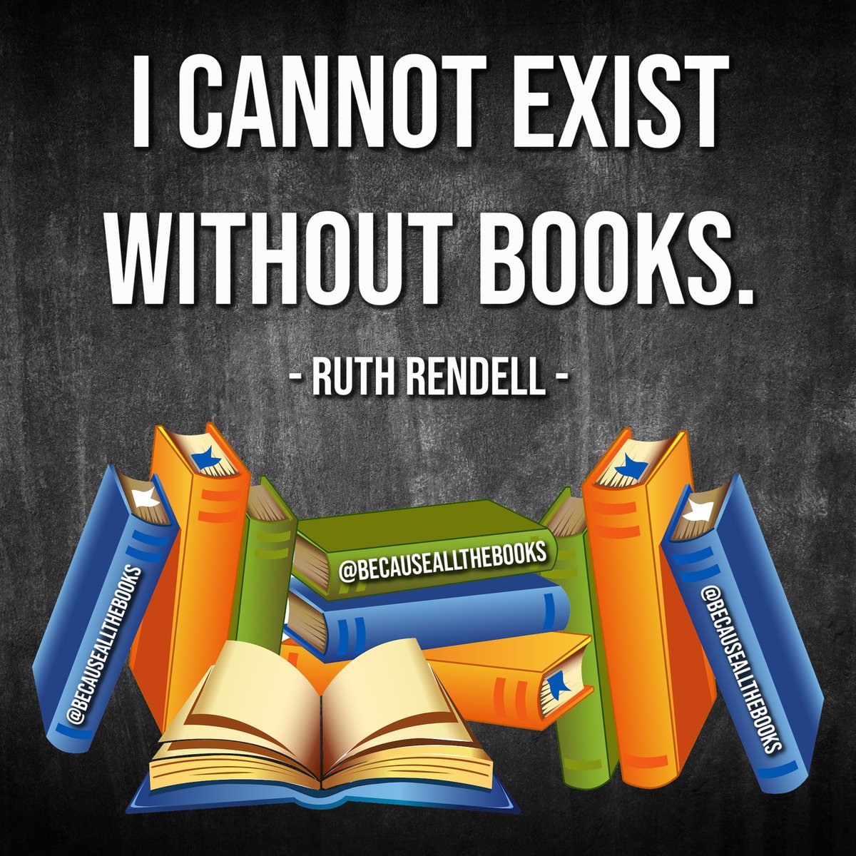 becausemybooks's tweet photo. No arguments there!
#BecauseAllTheBooks #BookishLife #BookLifestyle #BooksAreEssential #BooksMakeMeHappy #BookTime https://t.co/s3QIjqOuk1