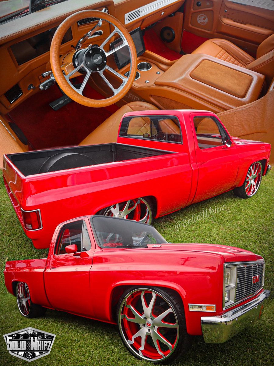 SolidWhipz's tweet photo. LS powered ‘85 GMC Sierra on @forgiato @wheels at the King of Carolina Car &amp; Bike Show hosted by @stitchedbyslick - Lancaster, SC 

#GMC #sierra #forgiato #stitchedbyslick #gmcsierra #squarebody #forgiatowheels #Ls #lsswap #lspower #lsswaptheworld #qa1motorsports #SOLIDWHIPZ https://t.co/rtnKpqpsO3