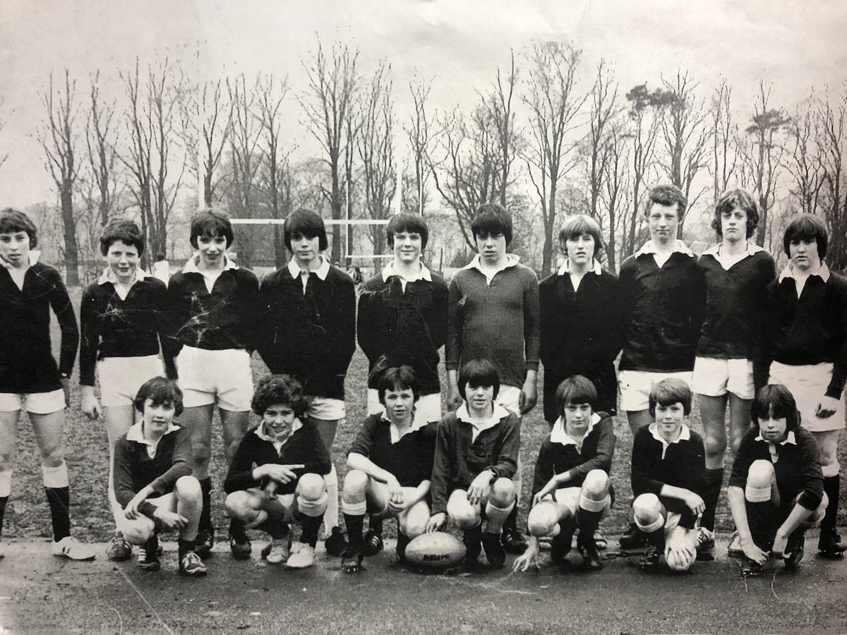 Who would have thought that this Peebles HS S2 rugby team of circa 1979/80 would include a future internationalist! Congratulations Steven Ferguson on receiving your belated Scotland rugby cap!