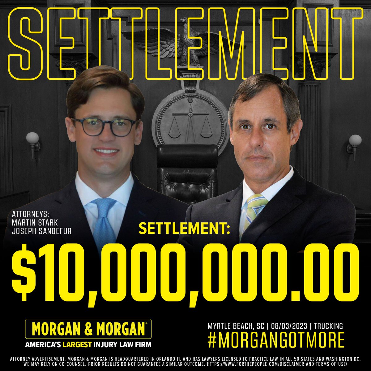 Morgan & Morgan tweet media